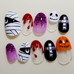 Halloweenネイルチップ