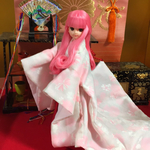 源氏絵巻風着物セット   一点もの