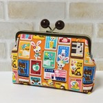 レトロ動物＊マッチ箱＊*あめ玉ゲンコのがま口 通帳ポーチ