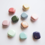 スクエア・アクリルビーズ《10choice》 約18mm 4個