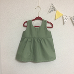  ベビー シンプル ワンピース