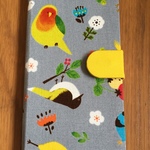 254)【送料込】iPhone手帳型ケース(野鳥)