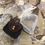  小人さんバッグ ワニ柄 ハンドバッグ