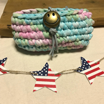 ズパゲッティ Tシャツヤーン 手染め糸 メガネ アイコス デジカメ タバコ ポーチ