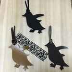 【送料無料】走り出すペンギンのしおり