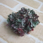 【単品】紫陽花プリザーブドフラワー「アナベルブルーボルドー」