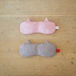 ［新色］あずきウォーム アイピロー ネコ