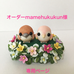 オーダーmamehukukun様専用ページ