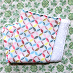 ハンカチ 20×20 パステル七宝 ダブルガーゼタオル 1335