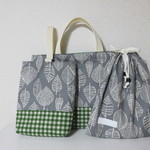 ＳＡＬＥ　入園入学セット(リーフ×グリーンチェック)