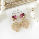 ピンクSwarovski♡エスニックハート
