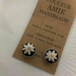 刺繍アメリカンピアス