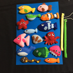 フェルトのさかなつりセット