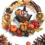 ワクワクしちゃう♪♪ハロウィンのリース
