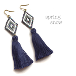 tassel × native pierce(navy)