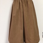 値下げ10%off・小柄な方に♡キャメル色のワイドパンツ.コーデュロイ＊丈60㎝