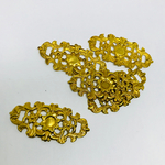 10個セット　デッドストック　アクセサリーパーツ　金古美　土台　ヘアゴム　ブレスレット