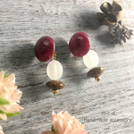 burgundy×llatte  pierce