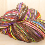 手紡ぎ毛糸112g　-みんなでおしゃべり-