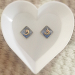 《ラスト1点》ムーンナイト❁︎ノンホールピアス