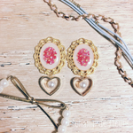 rose*kirakiraピアス