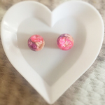 かすみ草ドームのピアス/イヤリング