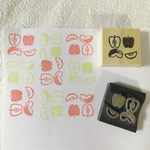✴︎送料無料✴︎林檎がギュギューっと判子