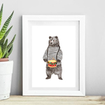 北欧ポスター／bear
