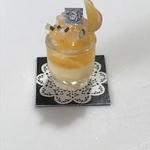 hand madeミニチュアドールハウス オレンジゼリー