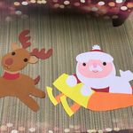 クリスマス壁面