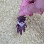 ぶら～ん babyカワウソ 羊毛フェルト