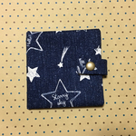 デニム風★携帯ボックスティッシュケース★