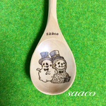 木のスプーン「オバケ＆イエティ」