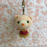 モバイル☆薄ベージュくまさん 秋の装い