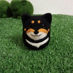 ぽてころ柴犬　影柴