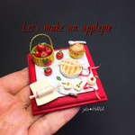 Let's make  an applepie❗️