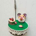 【moguchin様ご予約品】ハムスターのメモスタンド