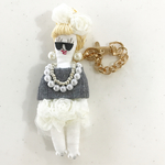 ＊SALE＊ドールチャーム＊grey knit