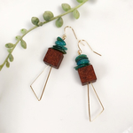   再再…再販♡ウッド&シェル ピアス