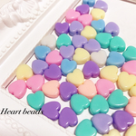 150個♡パステルハートビーズ