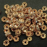 ロンデル ピンクゴールド6ｍｍ(A) 50個