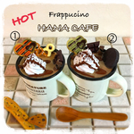  ☆☆新作HOT☆☆チョコラテホーロー風カップラテ  チョコレートソース