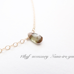 14kgf andalusite necklace