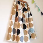 ＊big dots♪ティアードスカート(beige)＊
