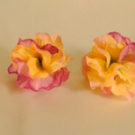 まんまる紫陽花ピアス