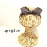 再販◇グレンチェック❤︎ヘアバンド