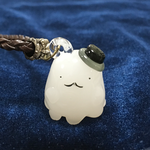 ガラスのおばけさんペンダント