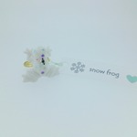 snow frogシルバー(冬季限定)ピンキーリング