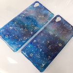 【zaz様ご注文】オーロラの星空 Xperia so-04h ケース×2