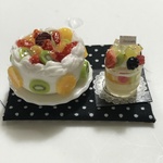 hand made ミニチュアドールハウス フルーツケーキ